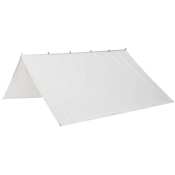 Nettuno, SeaTec, Nettuno Cagnaro bom solsejl 160x160cm L-250cm hvid