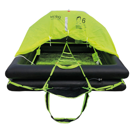 Hero redningsflåde pakket i taske til 6 personer