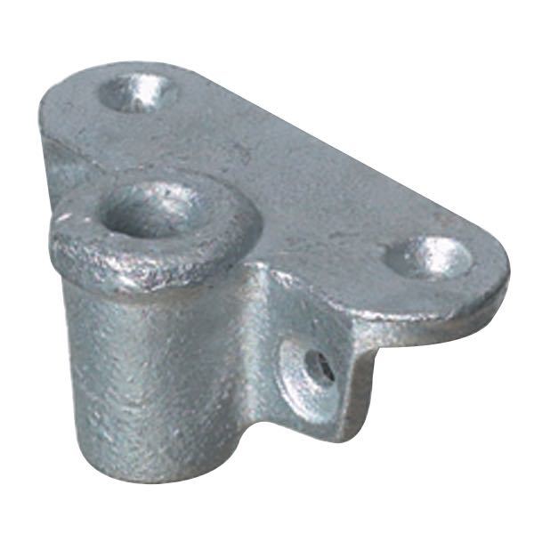 SeaTec åre gaffel holder til sidemontering, set fra siden.