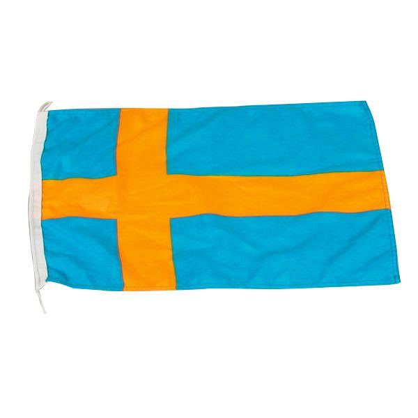 Gæsteflag fra 1852 i Sverige-design, størrelse 20x30 cm.