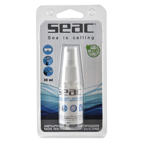 Seac Anti dug Bio gel anvendt på en bådvindue, der viser effektiviteten.