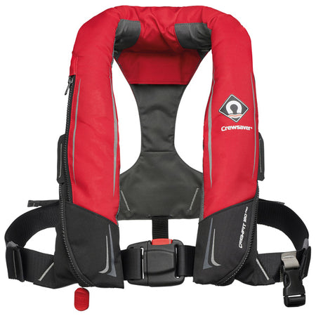 Crewsaver Crewfit 180N Pro red livvest set forfra