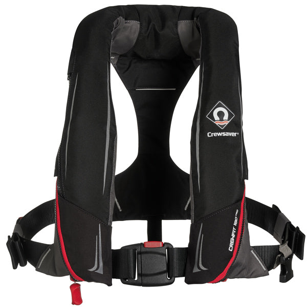 Crewsaver Crewfit 180N Pro i sort set fra siden