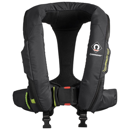 Crewsaver Ergofit 290N sikkerhedsharness i sort set fra siden