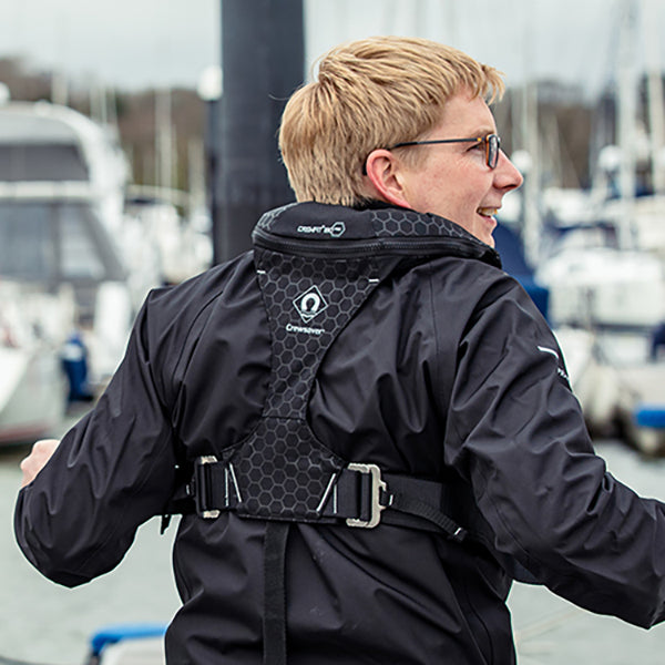 Crewfit+ 180N Pro Harness set bagfra med justerbare stropper