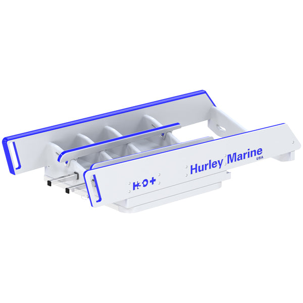Forsidevisning af Hurley Davit H3O+ med kontrolpanel