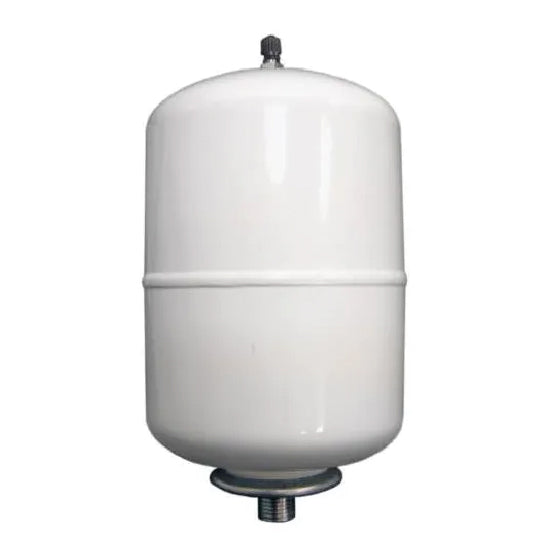 Jabsco akkumulatortank på hvid baggrund med 1/2" BSP gevind