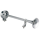 Marco 12V horn i sort, set fra siden med monteringspunkter