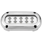 SeaTec undervandslys set forfra med hvid LED-belysning.