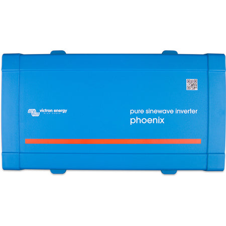 Victron Phoenix inverter 12V 200W set fra siden med tilslutningspunkter