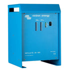Victron Skylla tg 24V 50Amp lader set fra siden med tilslutninger