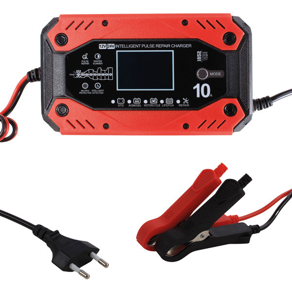 1852, smartlader 10A 12/24V auto