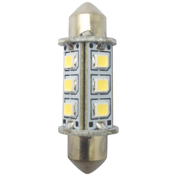 1852 LED lantern pinolpære med en diameter på 37 mm, perfekt til bådlys.