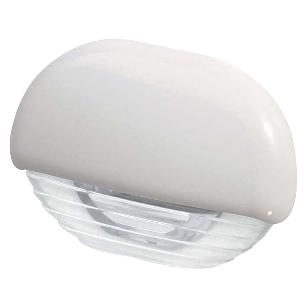 Hella LED lampe monteret i loftet på en båd