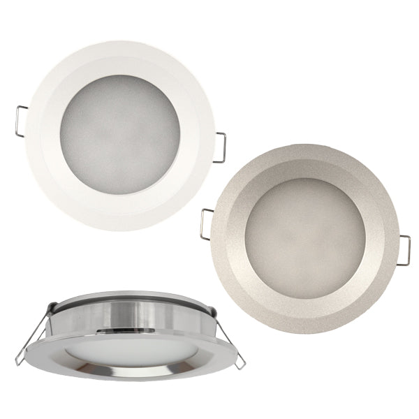 Casolux Maria mellem RF stål lampe vist fra siden