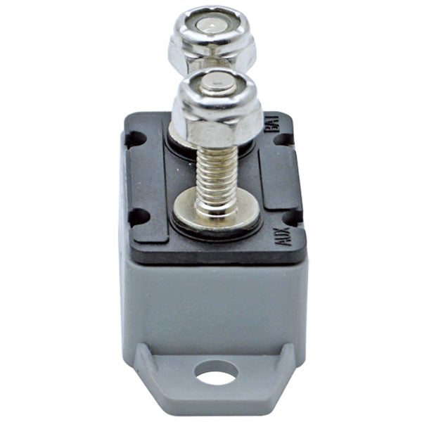 1852 termosikring set fra siden, anvendelig til 12-28Vdc installationer.