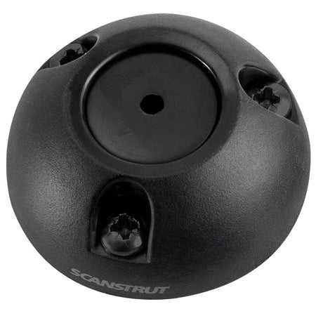 ScanStrut dæksgennemføring i sort, set forfra med dimensioner 9-14mm og 30mm