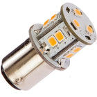 Nautecled bajonet LED-pære set fra siden, Ø19x43 mm