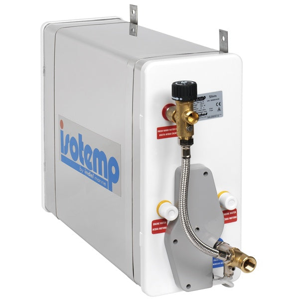 Isotemp varmtvandsbeholder square 16l set forfra med mixer termostat