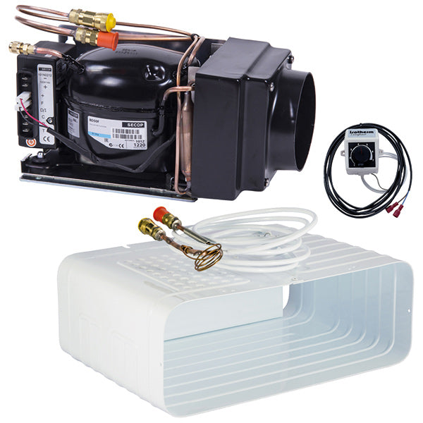Isotherm kølesystem 2501 stående på en båd