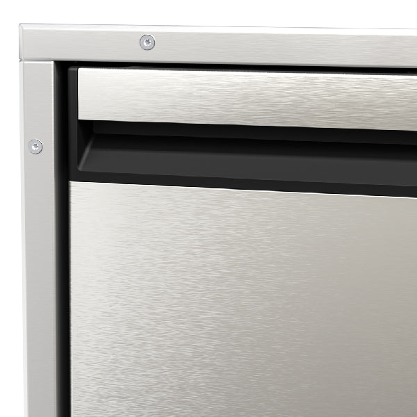 Dometic ramme RF316 til NRX60 i rustfrit stål set fra siden