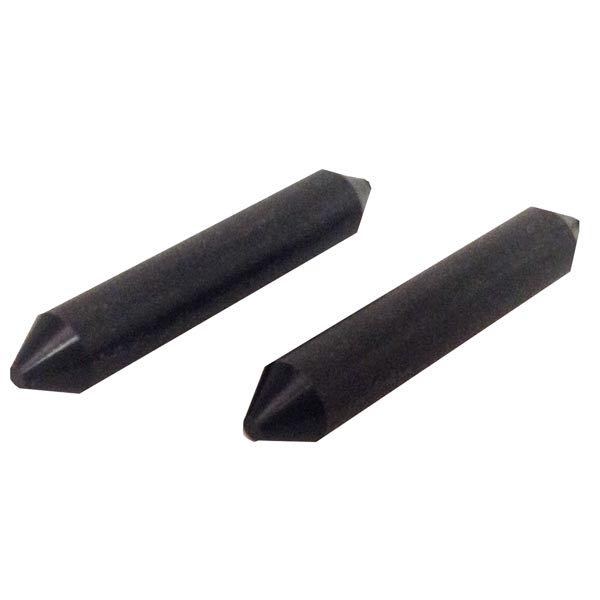 Ronstan sliderods til 48mm vogne, set fra siden med fokus på detaljer.