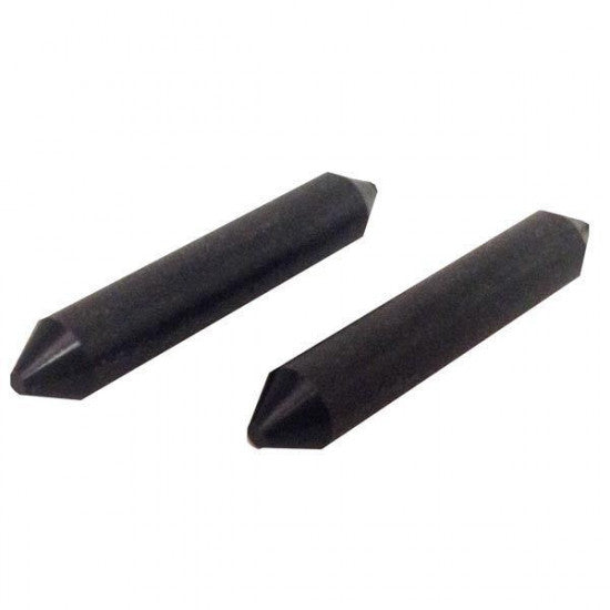 Ronstan sliderods til 140mm vogne, vist fra siden, med detaljeret fokus.