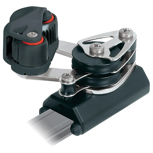 Ronstan, Serie 26 ändkontrol med dubbelt styrblock och cleat