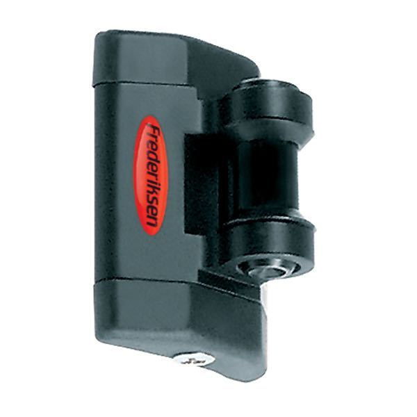 Ronstan Ballslide intermediate car 55 mm set fra siden, ideel til track-systemer.