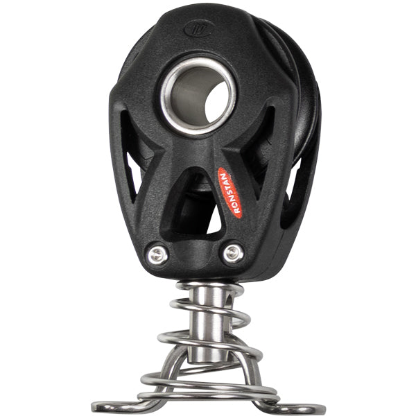 Ronstan Orbit stand up blok serie 40 set forfra med tydelig mærkning.