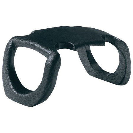 Ronstan Orbit samle clips dobbelt, viste fra siden med detaljeret design.