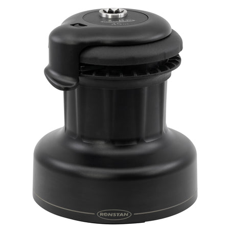 Ronstan spil 45 QT Orbit set forfra med detaljeret design.
