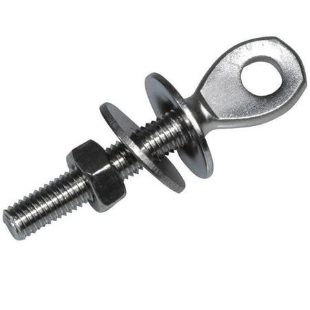 1852 øjebolt Ø6,5mm set forfra med tydelige dimensioner