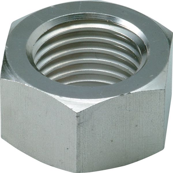 Blue Wave kontramøtrik 7/16" set fra siden, klar til installation