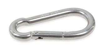 Karabinhage RF stål 4x40mm fra 1852 set fra siden, klar til brug på båd.