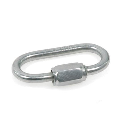 1852 P-led RF stål 4mm sjækler set forfra med glat overflade.