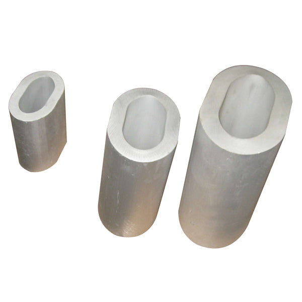 Wirelåse i aluminium, 7mm, pakket i 10 stk.