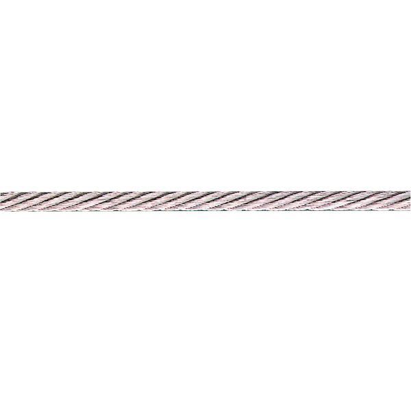 SeaTec wire model 7x19 Ø3mm rullet op i en spiral på gulvet