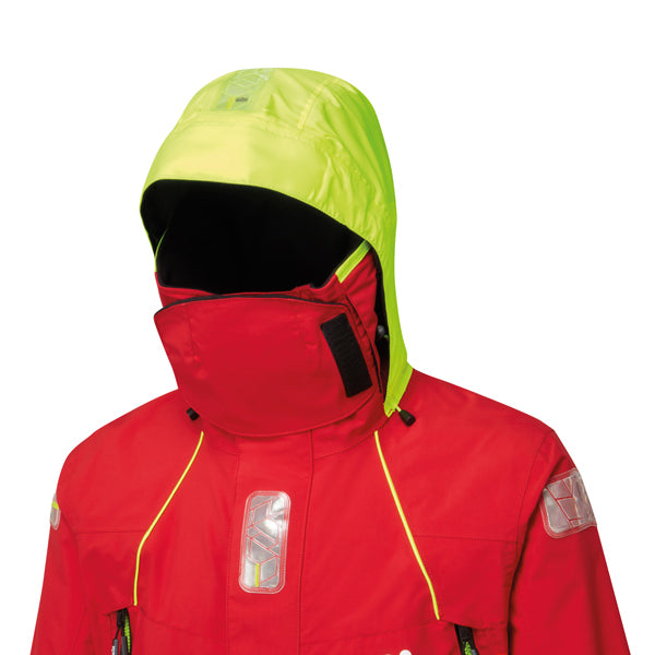 Gill OS26 offshore jakke i str. S set bagfra på båden