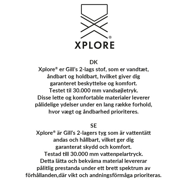 Gill jakke set bagfra med hætte oppe