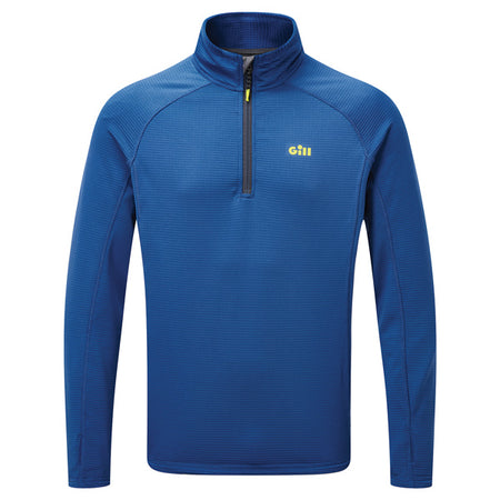 Gill 1081 4-vejs fleece i blå farve set forfra