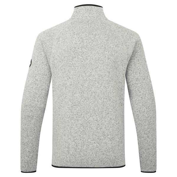 Grå Gill fleece jakke, set fra bagen, str. M