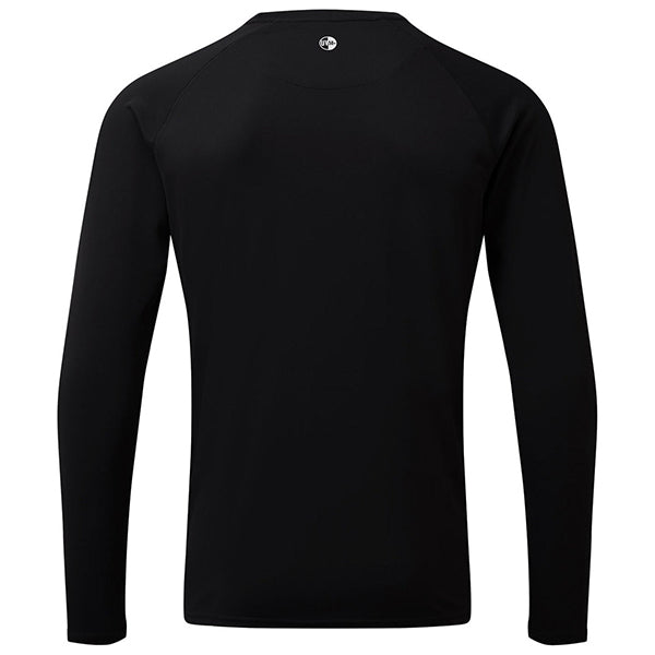 Gill's UV-protective T-shirt, i brug på båden