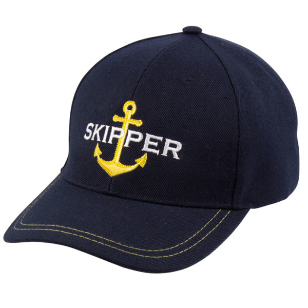 SeaTec, Skipper & Anchor cap 100 % bomuldstwill One size