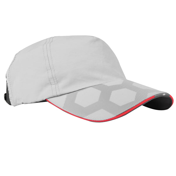 Gill RS13 Race Cap i letvægtsdesign, sort med logo, set forfra