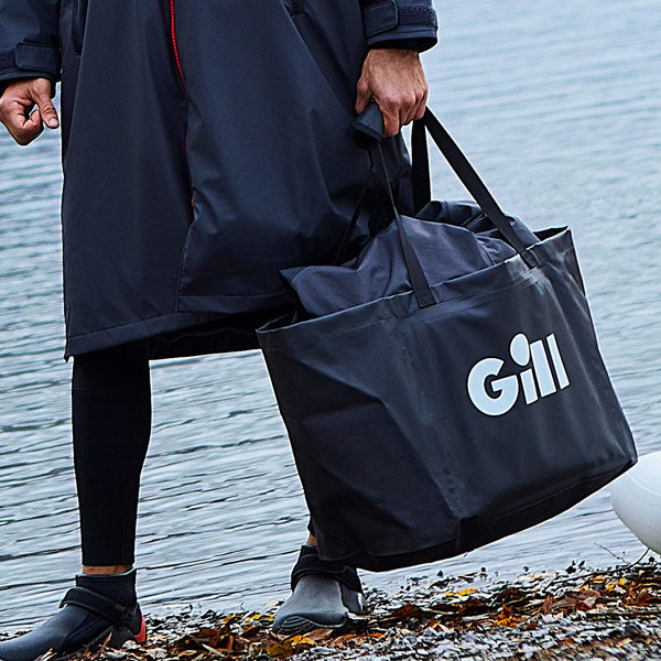 Gill, 5026 måtte & vådt tøjs taske sort med justerbar skulderrem