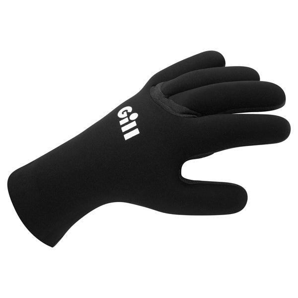 Gill neoprene vinterhandske i sort, str. S set forfra