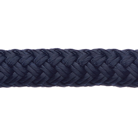 Robline Rio fortøjningsline 20mm i navy farve, set fra siden.