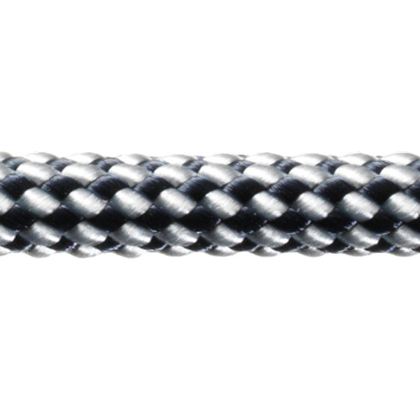 Robline Dinghy Control i hvid og blå farve, 4 mm tykkelse, 1 meter lang.