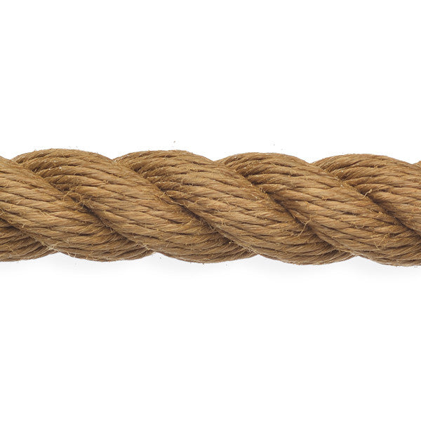 Robline Trad-Tex 16mm brun snor rullet op på en spole